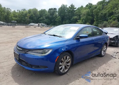 2015 Chrysler 200 S from USA, damaged, VIN 1C3CCCBB5FN629158